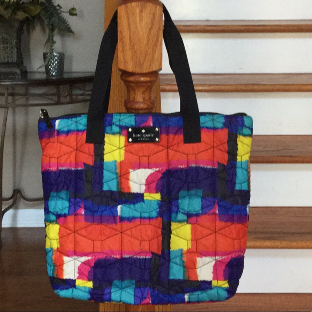 💥Sale!💥♠️ Kate Spade Watercolor tote♠️ like new! - Picture 5 of 5